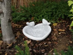 Gartendekoparadies Belle|Animaux-Abreuvoir oiseau en forme de coeur