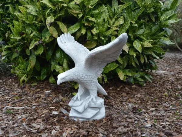 Gartendekoparadies Animaux-Aigle patiné à l'antique