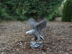 Gartendekoparadies Animaux-Aigle patiné à l'antique
