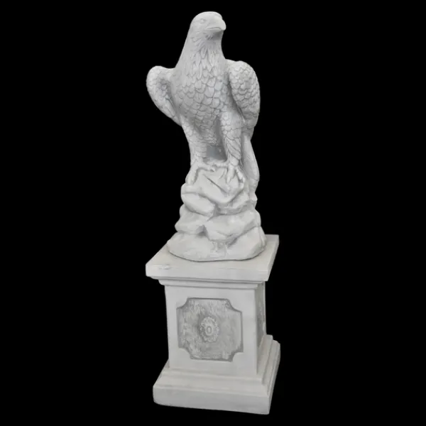 Gartendekoparadies Animaux-Aigle royal sur socle
