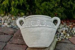Gartendekoparadies Jardinières-Amphora with Relief