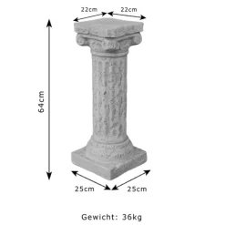 Gartendekoparadies Colonnes & Socles-Ancienne colonne corinthienne