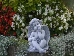 Gartendekoparadies Enfants & Anges-Ange assis