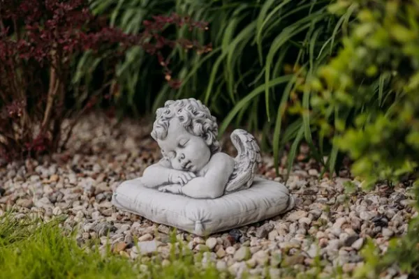 Gartendekoparadies Enfants & Anges-ange endormi