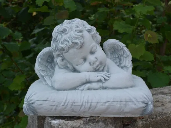 Gartendekoparadies Enfants & Anges-ange endormi