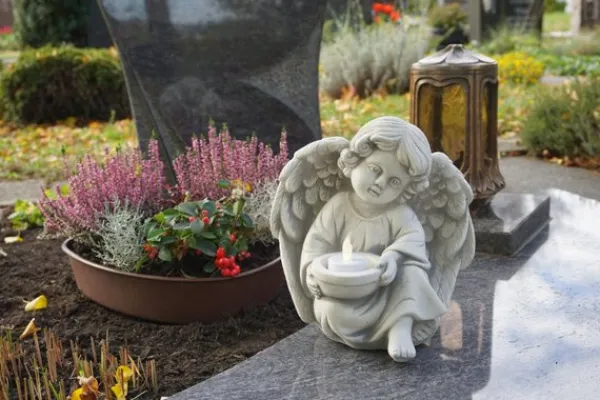 Gartendekoparadies Enfants & Anges-Ange touchant