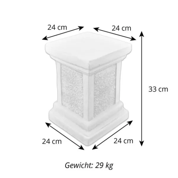 Gartendekoparadies Colonnes & Socles-Base
