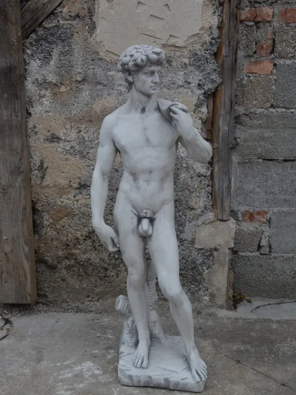 Gartendekoparadies Figures & Statues-Belle statue de David de Michel-Ange