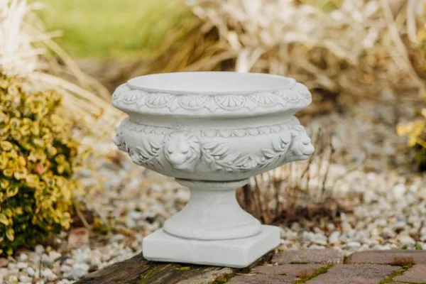 Gartendekoparadies Jardinières-Bol à têtes de lion