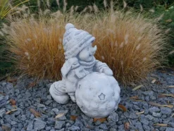 Gartendekoparadies Figures & Statues-Bonhomme de neige avec ballon