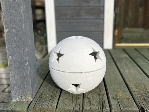 Gartendekoparadies Figures & Statues-Boule de Noël avec des étoiles