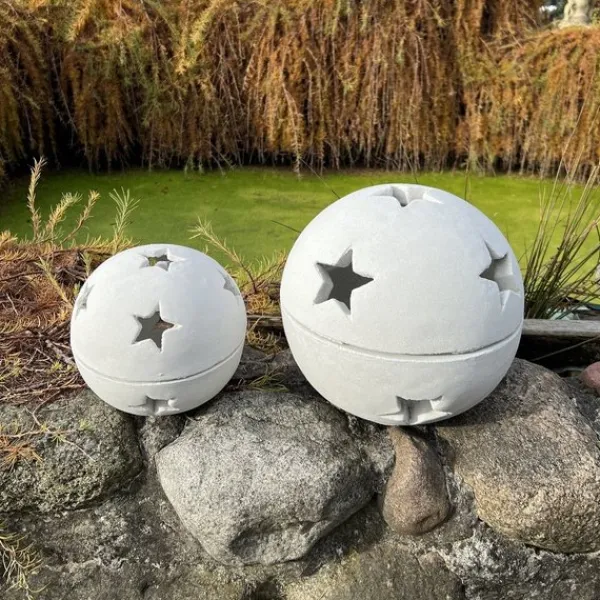 Gartendekoparadies Figures & Statues-Boule de Noël avec des étoiles