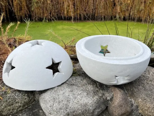 Gartendekoparadies Figures & Statues-Boule de Noël avec des étoiles