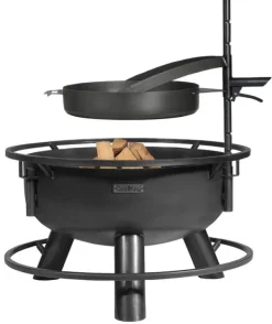 Gartendekoparadies Bols À Feu & Poêles De Jardin-Bras de suspension pour braséro «BANDITO» et «MONTANA X»