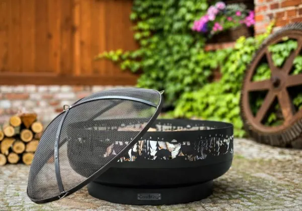 Gartendekoparadies Bols À Feu & Poêles De Jardin-Braséro de jardin «FOREST» 80 cm