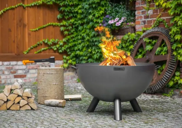Gartendekoparadies Bols À Feu & Poêles De Jardin-Braséro de jardin Premium «KONGO» 85 cm