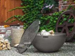 Gartendekoparadies Bols À Feu & Poêles De Jardin-Braséro de jardin Premium «DALLAS» 85 cm