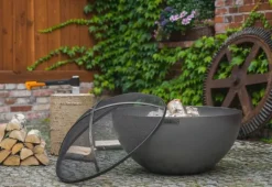 Gartendekoparadies Bols À Feu & Poêles De Jardin-Braséro de jardin Premium «DALLAS» 85 cm