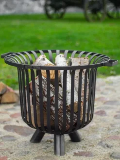 Gartendekoparadies Bols À Feu & Poêles De Jardin-Braséro d'extérieur Panier à feu « VERONA »