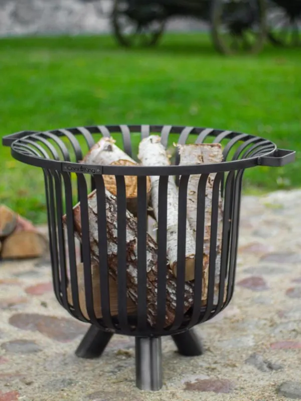 Gartendekoparadies Bols À Feu & Poêles De Jardin-Braséro d'extérieur Panier à feu « VERONA »