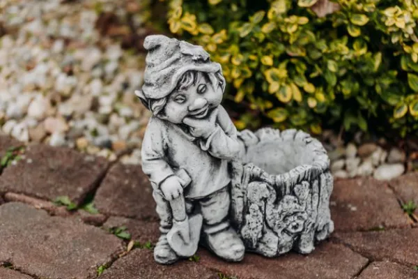 Gartendekoparadies Gnome-Ce gnome aime la forêt
