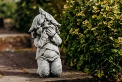 Gartendekoparadies Gnome-Ce gnome ne dit rien du tout