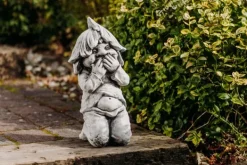 Gartendekoparadies Gnome-Ce gnome ne dit rien du tout