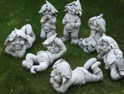 Gartendekoparadies Gnome-Ce gnome ne dit rien du tout