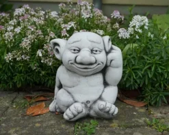 Gartendekoparadies Trolls-Ce troll dit : "Il est fou !"