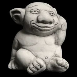 Gartendekoparadies Trolls-Ce troll dit : "Il est fou !"