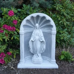 Gartendekoparadies Figures & Statues|Enfants & Anges-Chapelle avec Sainte Marie