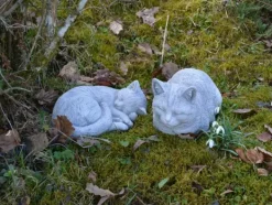 Gartendekoparadies Animaux-chat couché