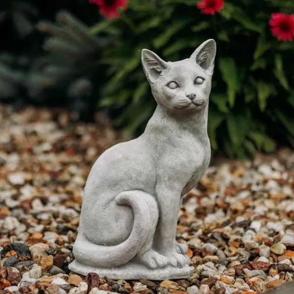 Gartendekoparadies Animaux-Chat debout