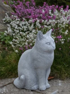Gartendekoparadies Animaux-chat debout