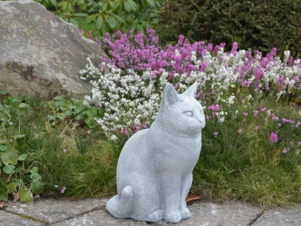 Gartendekoparadies Animaux-chat debout