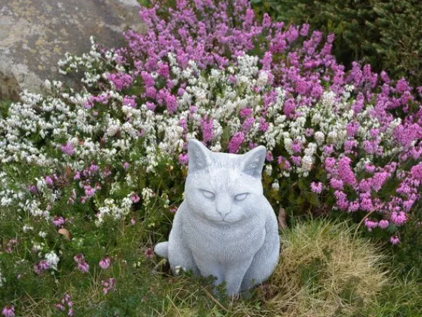 Gartendekoparadies Animaux-chat debout