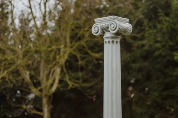 Gartendekoparadies Colonnes & Socles-Colonne ionique