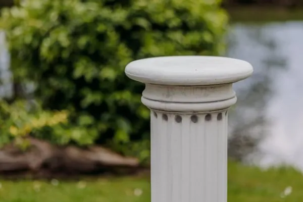 Gartendekoparadies Colonnes & Socles-Colonne ronde 90 cm