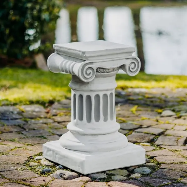 Gartendekoparadies Colonnes & Socles-Comme à Athènes : grande colonne ionique