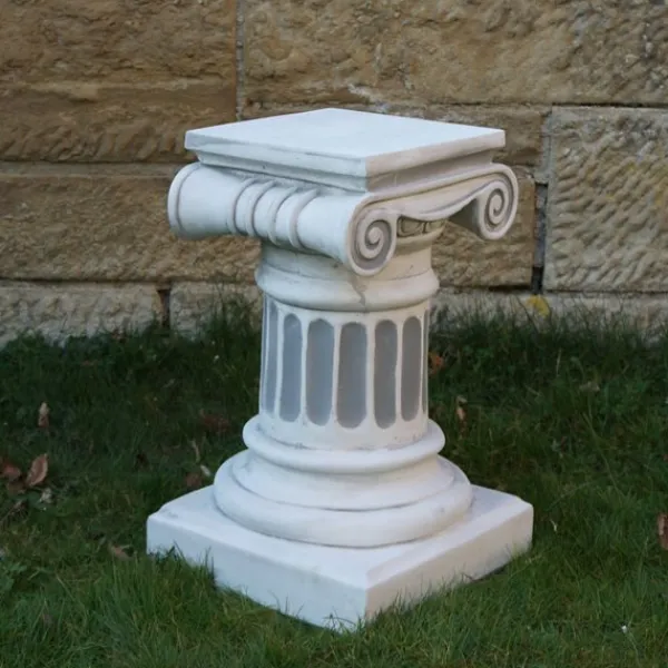 Gartendekoparadies Colonnes & Socles-Comme à Athènes : grande colonne ionique