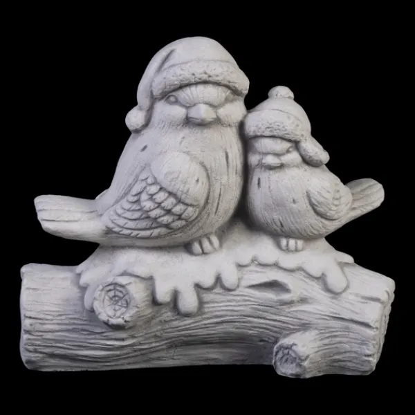 Gartendekoparadies Belle|Animaux-Couple d'oiseaux drôle