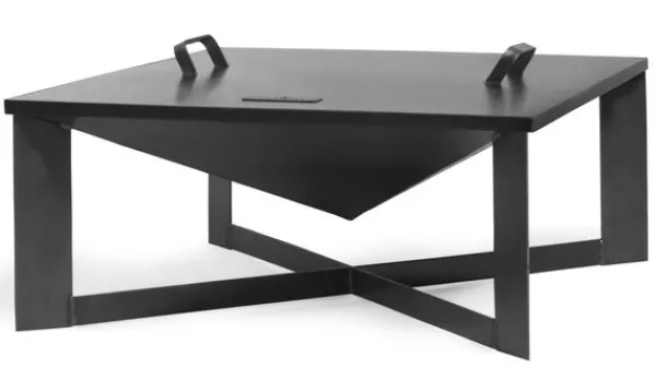 Gartendekoparadies Bols À Feu & Poêles De Jardin-Couvercle au bord profilé pour braséro 72,5x72,5 cm