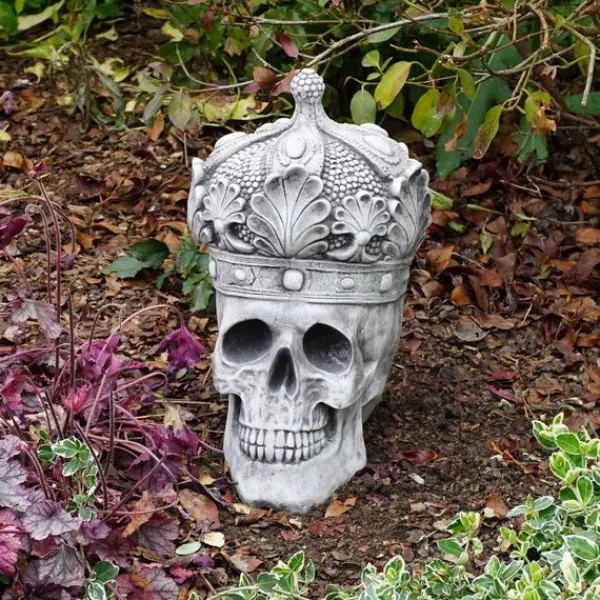 Gartendekoparadies Belle|Figures & Statues-Crâne Mexicain : Symbole du Jour des Morts