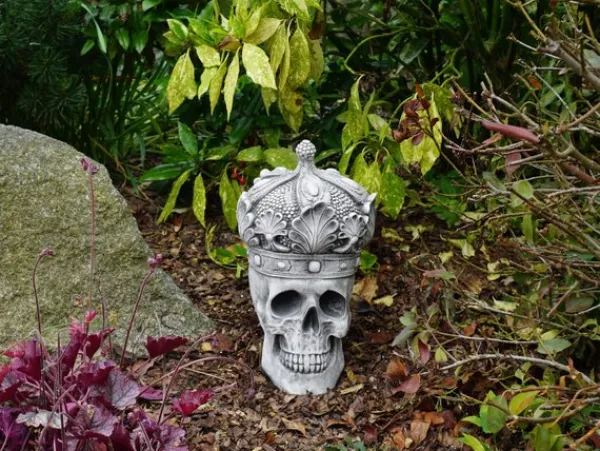 Gartendekoparadies Belle|Figures & Statues-Crâne Mexicain : Symbole du Jour des Morts