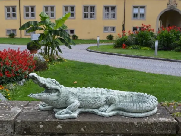 Gartendekoparadies Animaux-Crocodile énorme