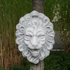 Gartendekoparadies Belle|Animaux-Décoration murale tête de lion