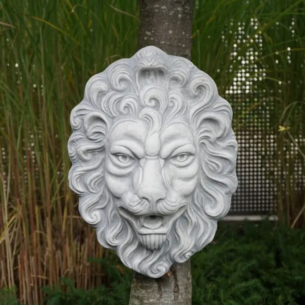 Gartendekoparadies Belle|Animaux-Décoration murale tête de lion