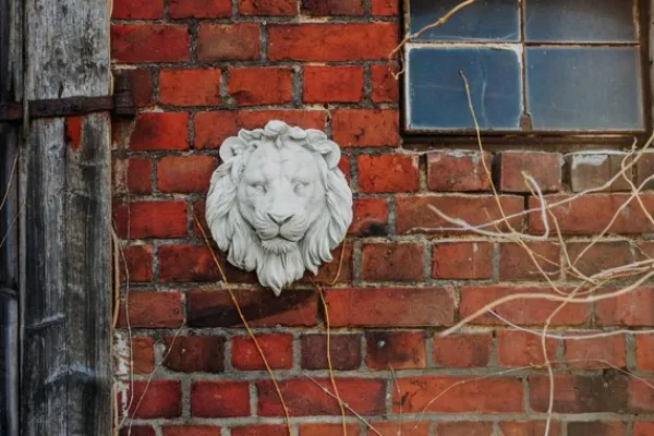 Gartendekoparadies Belle|Animaux-décoration murale tête de lion