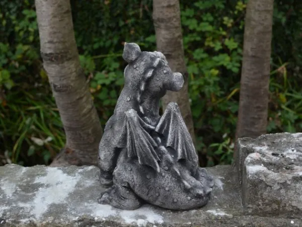 Gartendekoparadies Animaux-dragon drôle
