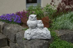Gartendekoparadies Belle|Animaux-Drôle de couple de hiboux sur une branche
